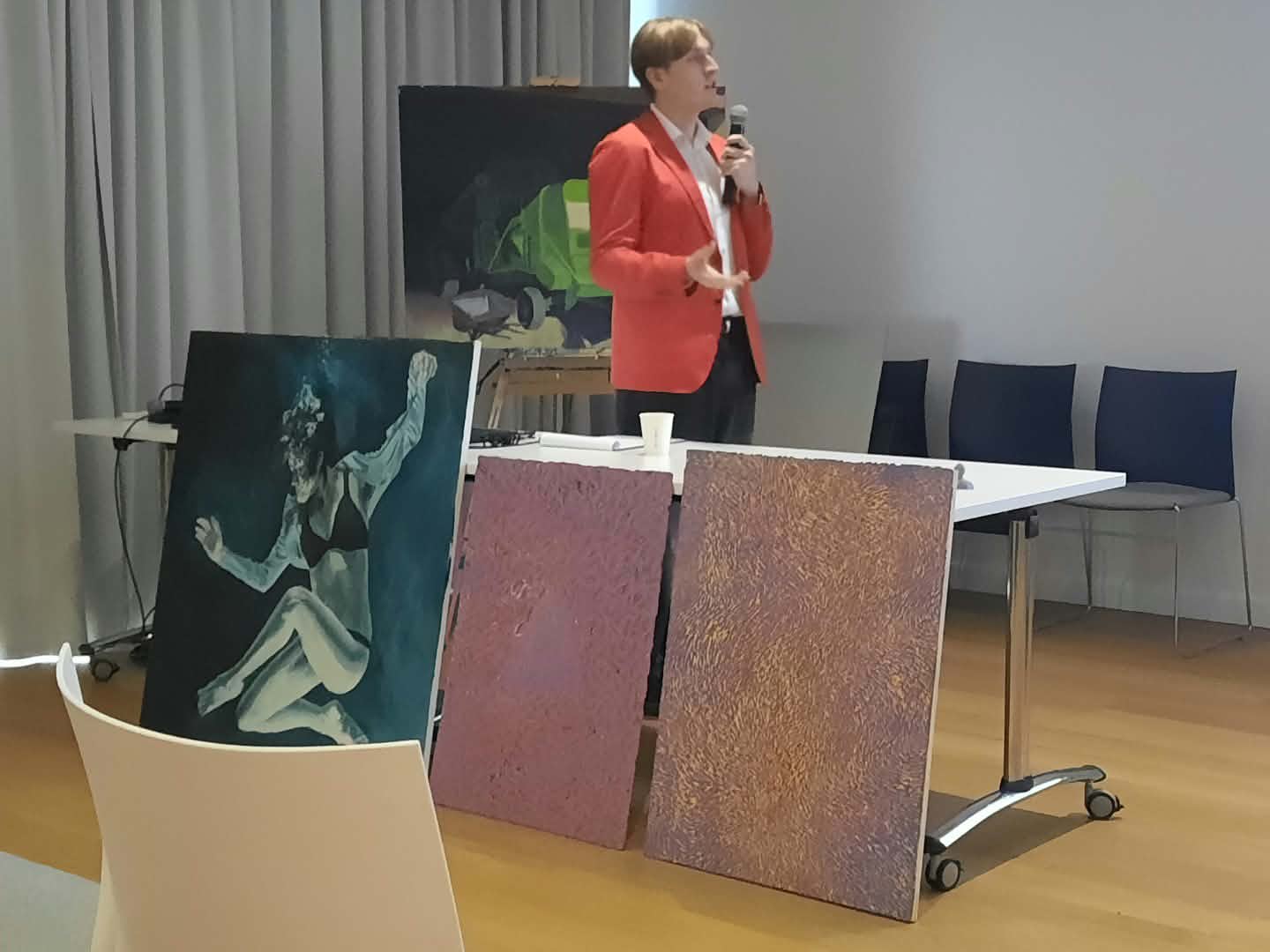 „Oczami studenta uniwersytetu artystycznego” – spotkanie słuchaczy Politechniki Trzeciego Wieku przy NOT